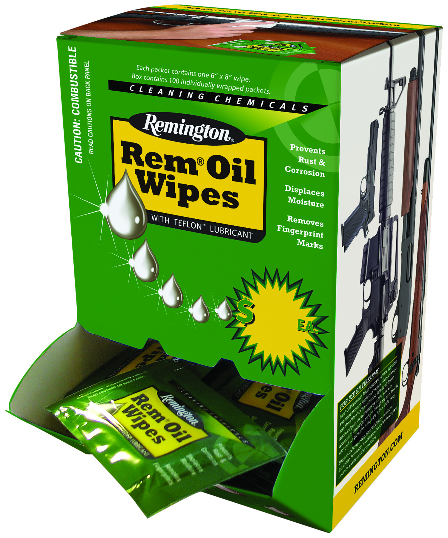 Remington Accessories 18471 Rem Oil Cleans, Lubricates, Protects Single...-img-0