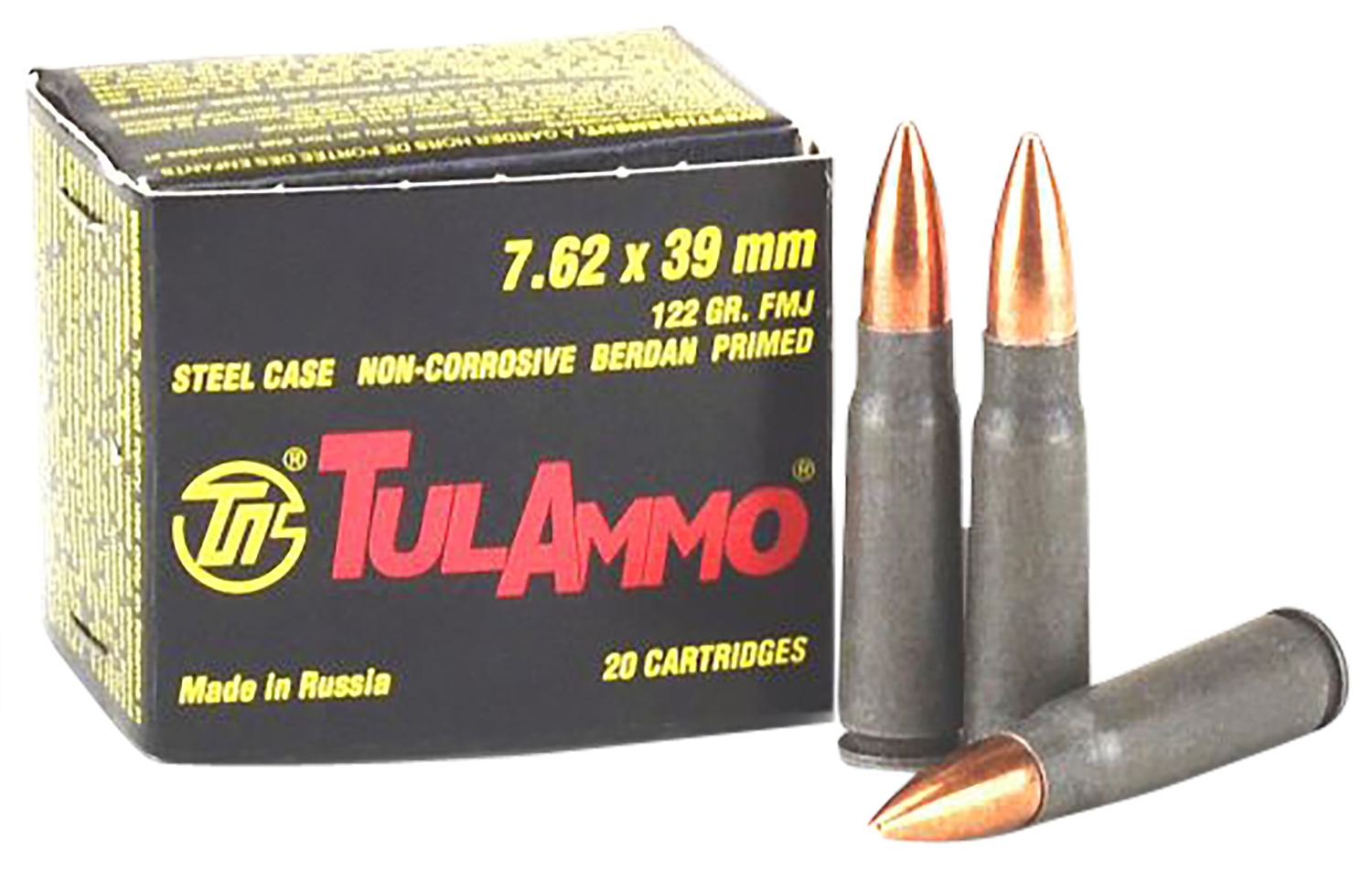 The shooting store tula ammo es076240 centerfire rifle 7 62x39mm 122
