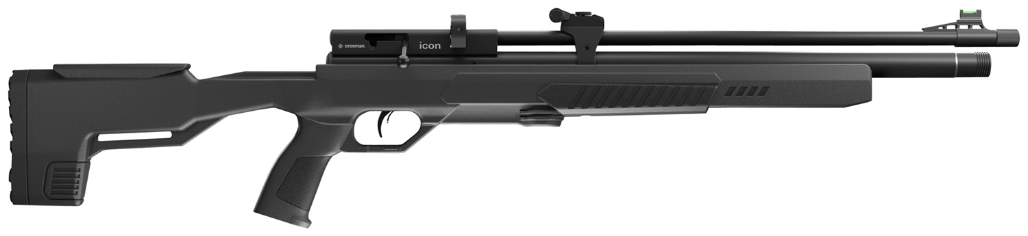 Crosman CPI77S Icon Air Rifle PCP 177 12+1 Shot Black Receiver-img-0