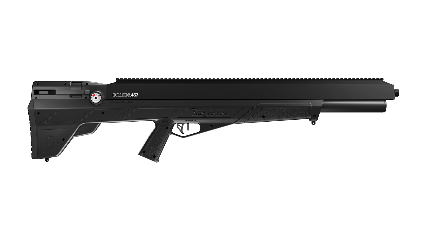 Crosman BPBD4S Bulldog Air Rifle PCP 457 5rd Shot Black Receiver Fixed-img-0