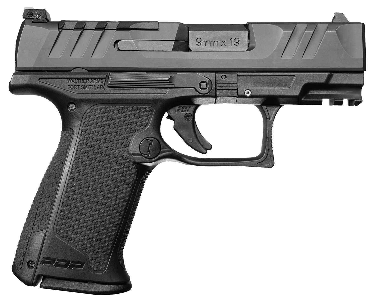 Walther Arms 2871823 PDP F-Series 9mm Luger 10+1 3.50" Black Steel...-img-0