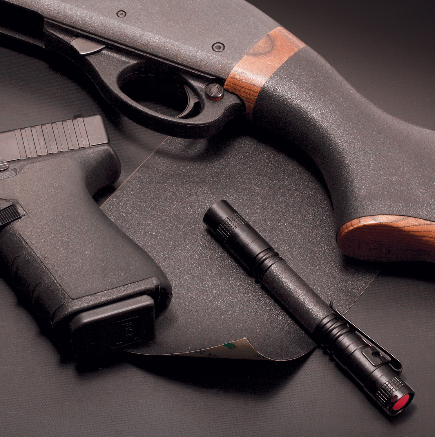 Hogue 17070 D.I.Y. Wrapter Adhesive Grip Made OF Rubber With Black Finish