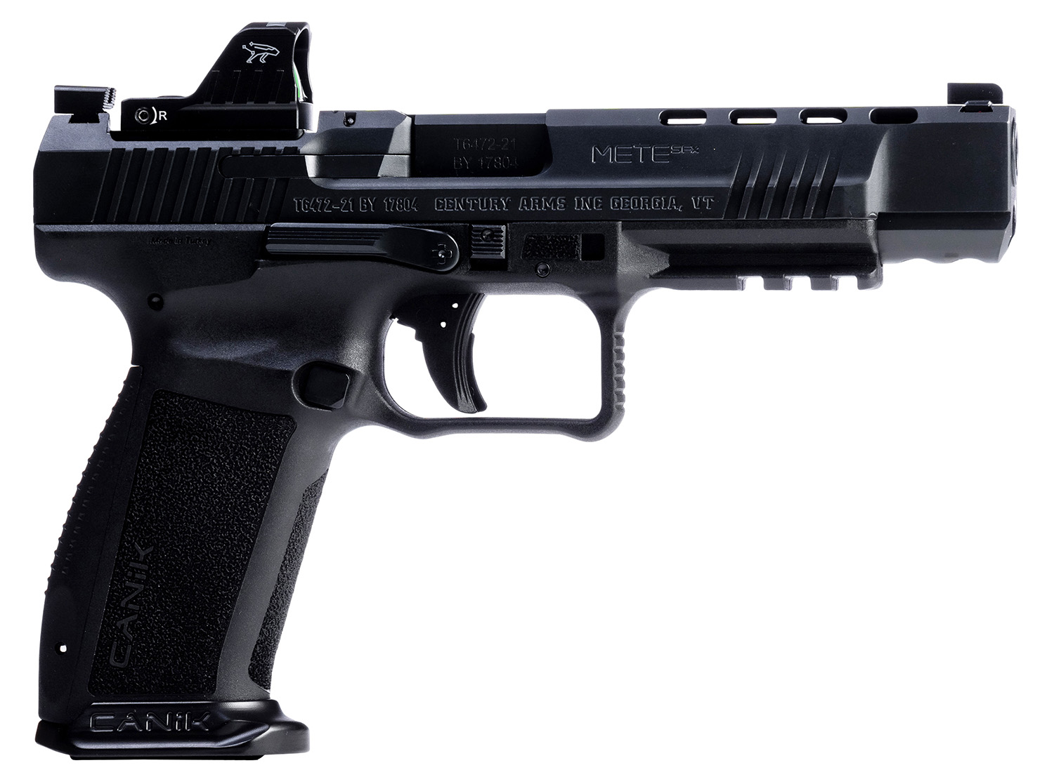 Canik TP9 METE SFx 9mm Pistol 5.2" Barrel 3 Dot Sights Black - CIA - Best Price $514.95