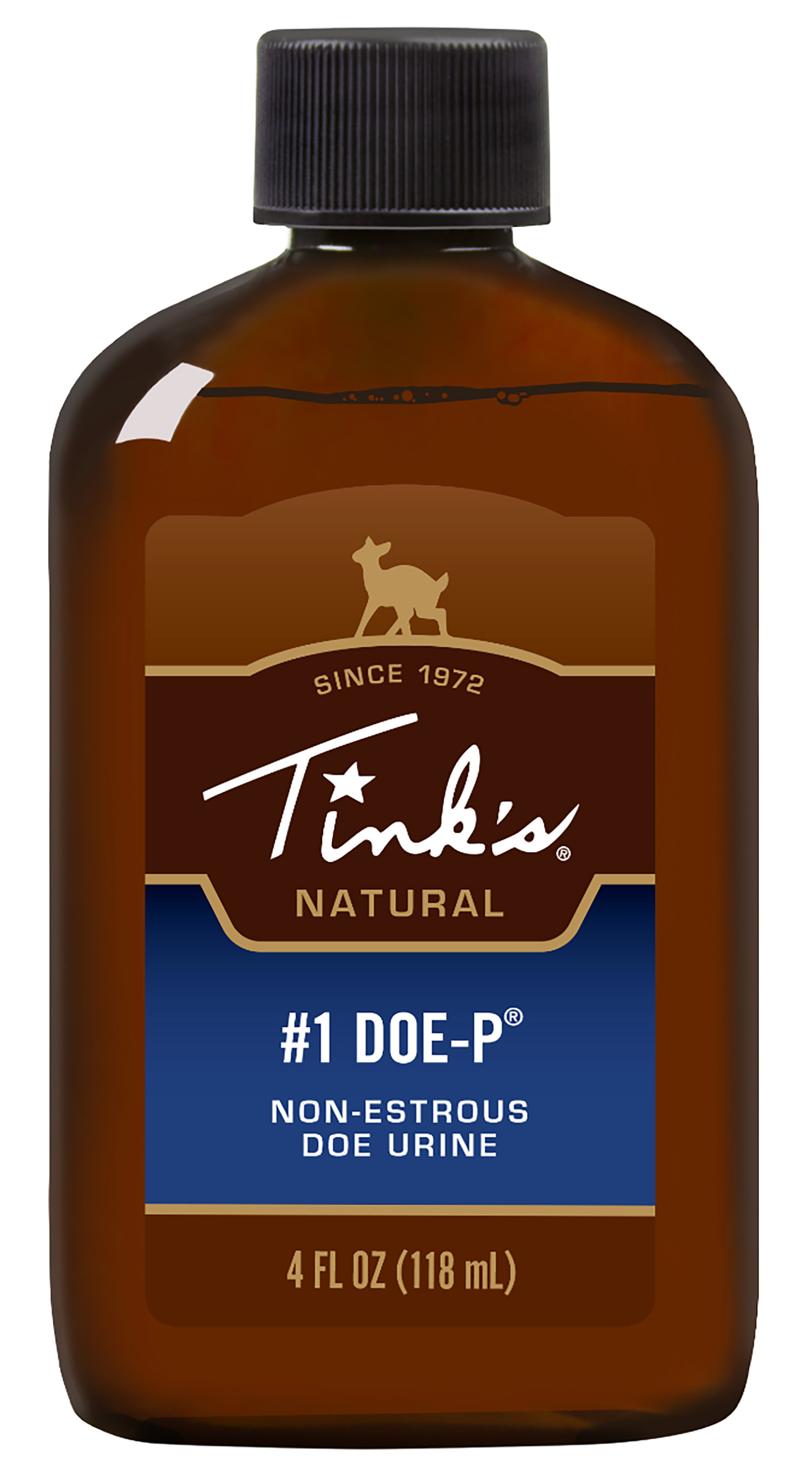 Tinks W6216 #1 Doe-P Deer Attractant Doe Urine Scent Plastic 4 oz Bottle-img-0