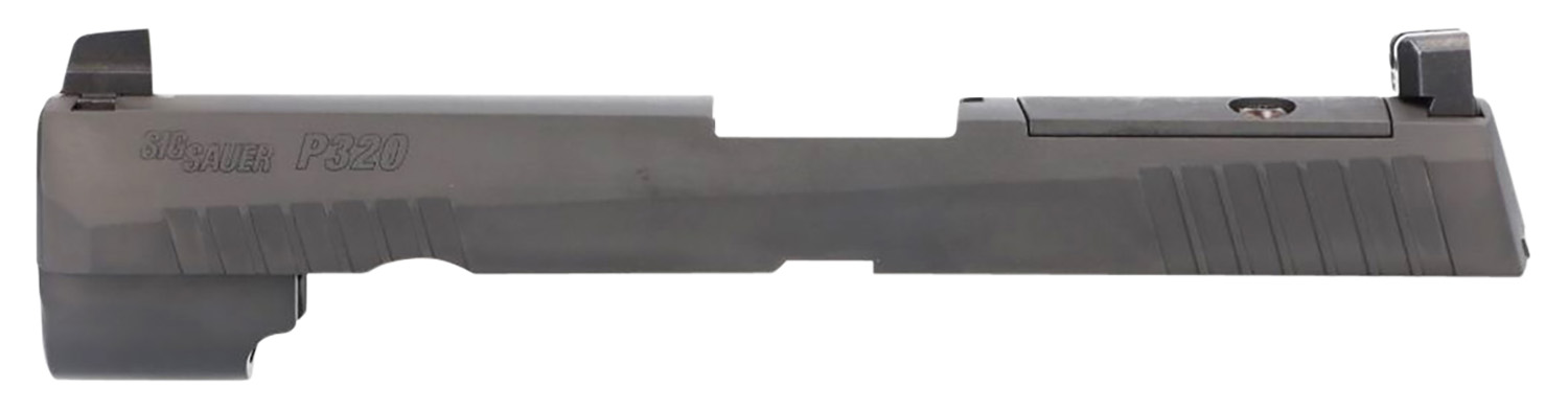 Sig Sauer 8900959 P320 Slide Assembly Made of Stainless Steel with Black Nitron Finish for P320 with 4.7" Non threaded Barrel or 5.5" Threaded Barrel