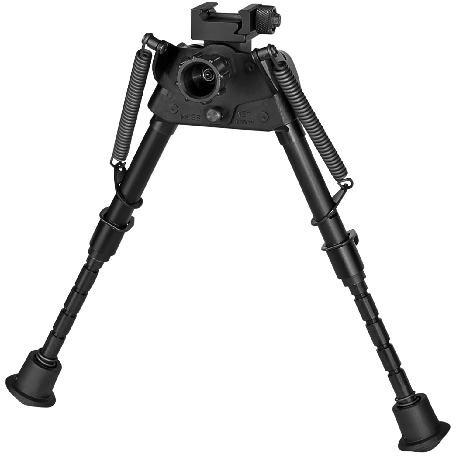 Harris Engineering Anodized Black Rotating Bipod with Leg Notch (S-BRMP) - Harris Engineering