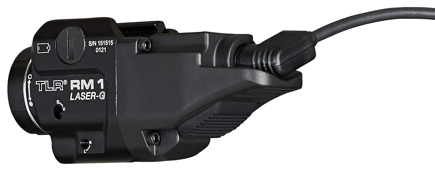 Streamlight 69443 TLR RM-1 500L Green Laser IPX4 Black Anodized Aluminum - Streamlight - 500 LUMENS