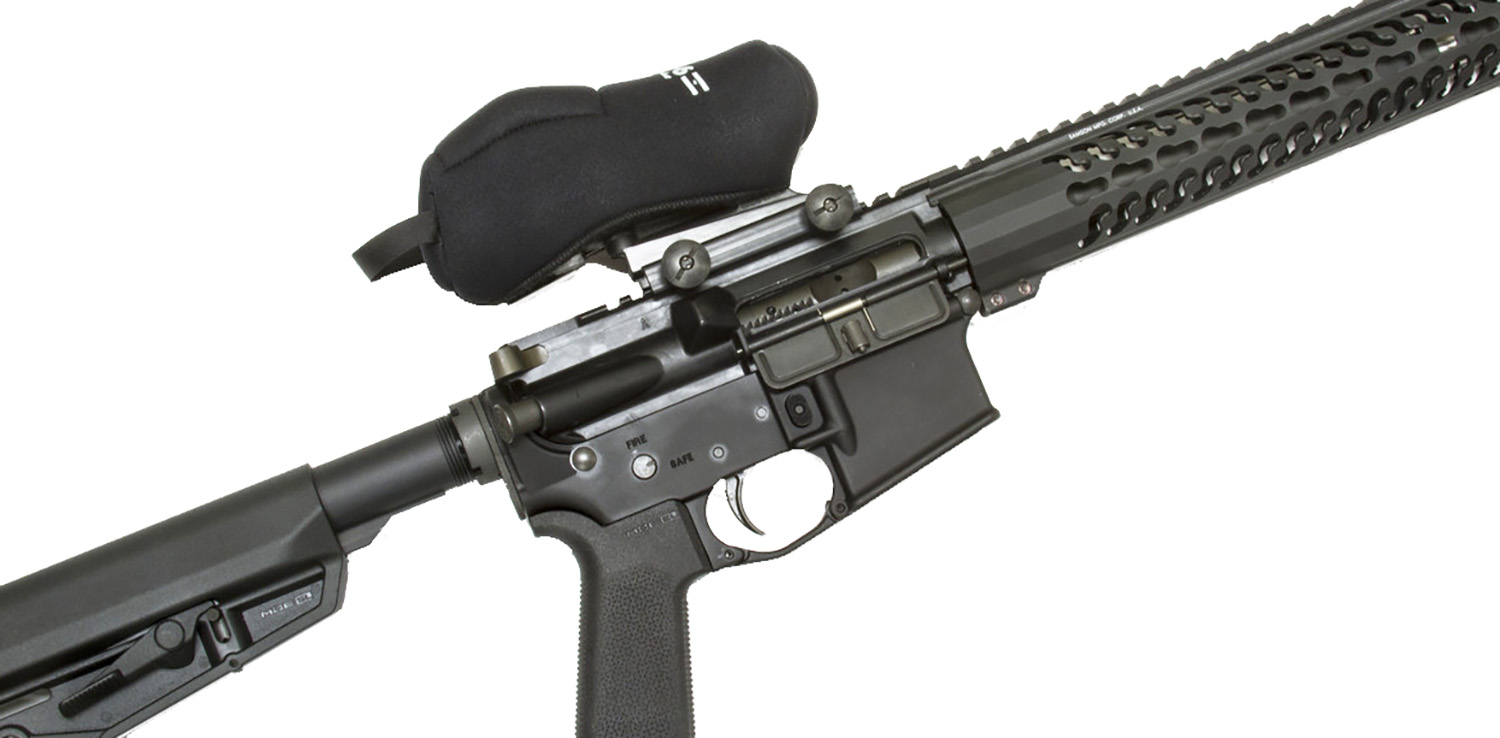 Scopecoat 12HE54BK Holographic Scope Cover Black Neoprene/Nylon 54