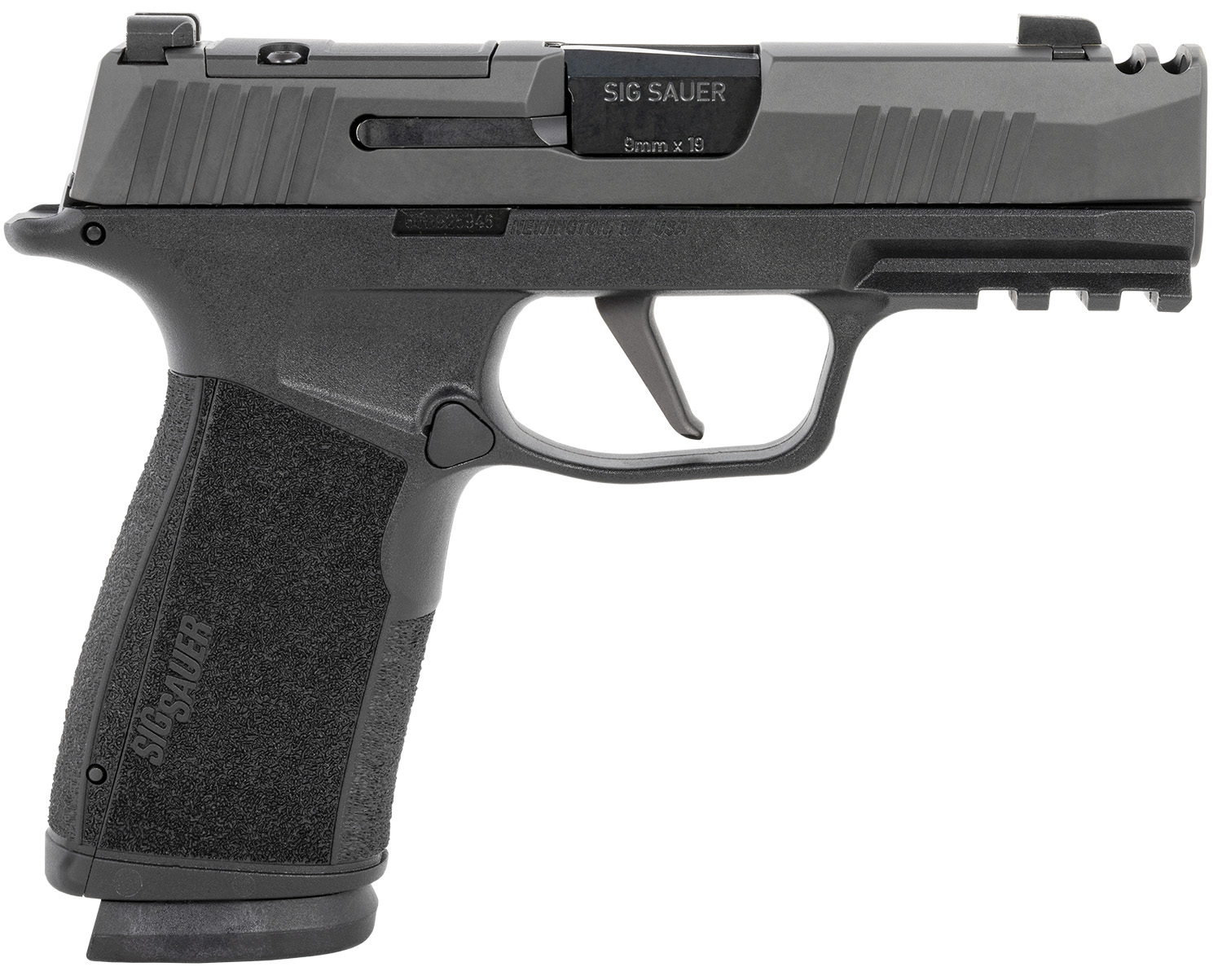 Sig Sauer 365XCA-9-COMP P365-XMACRO  9mm Luger 3.10 17+1, Black, Steel Slide with Optic Cuts & Integrated Compensator, XRAY Sights