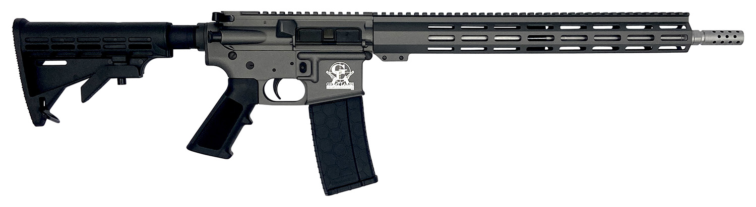 Great Lakes Firearms GL15223SSTNG AR-15  223 Wylde 16 Stainless 30+1, Tungsten Rec, Black Stock & Grip