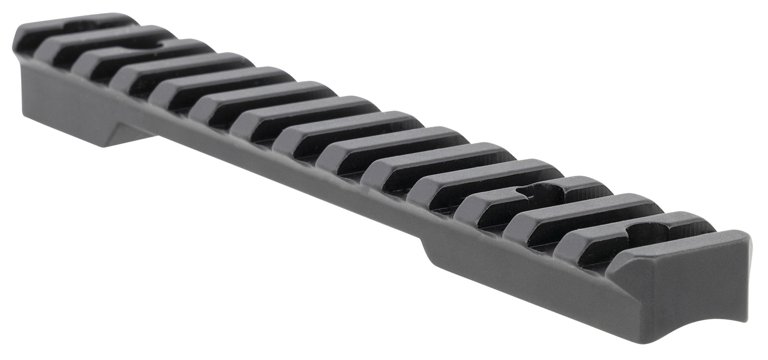 Talley PSM258763 Fierce Picatinny Rail Black Anodized Short Action 20 MOA