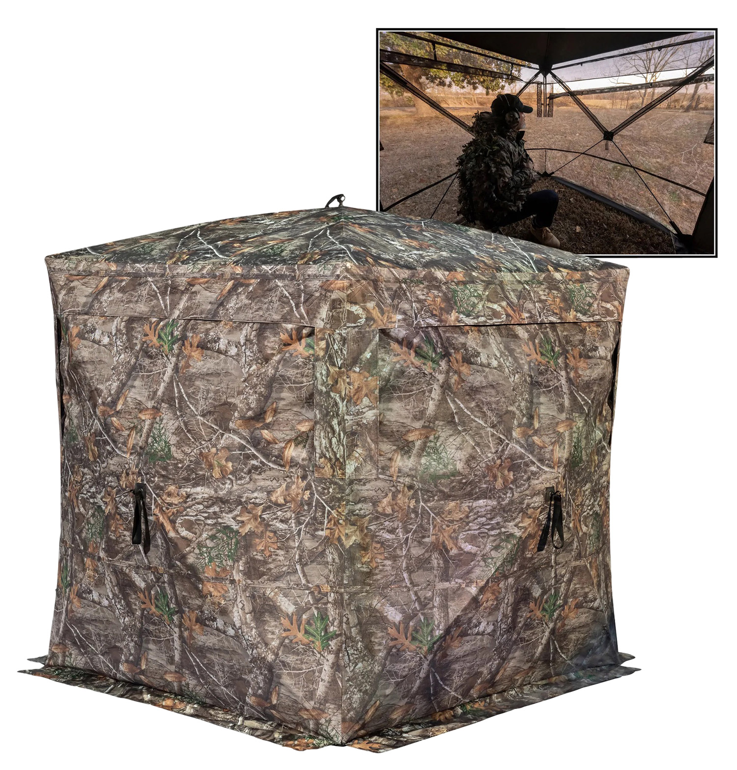 Rhino R180STRTE 180 See Through Blind Realtree Edge 66" 16 lbs