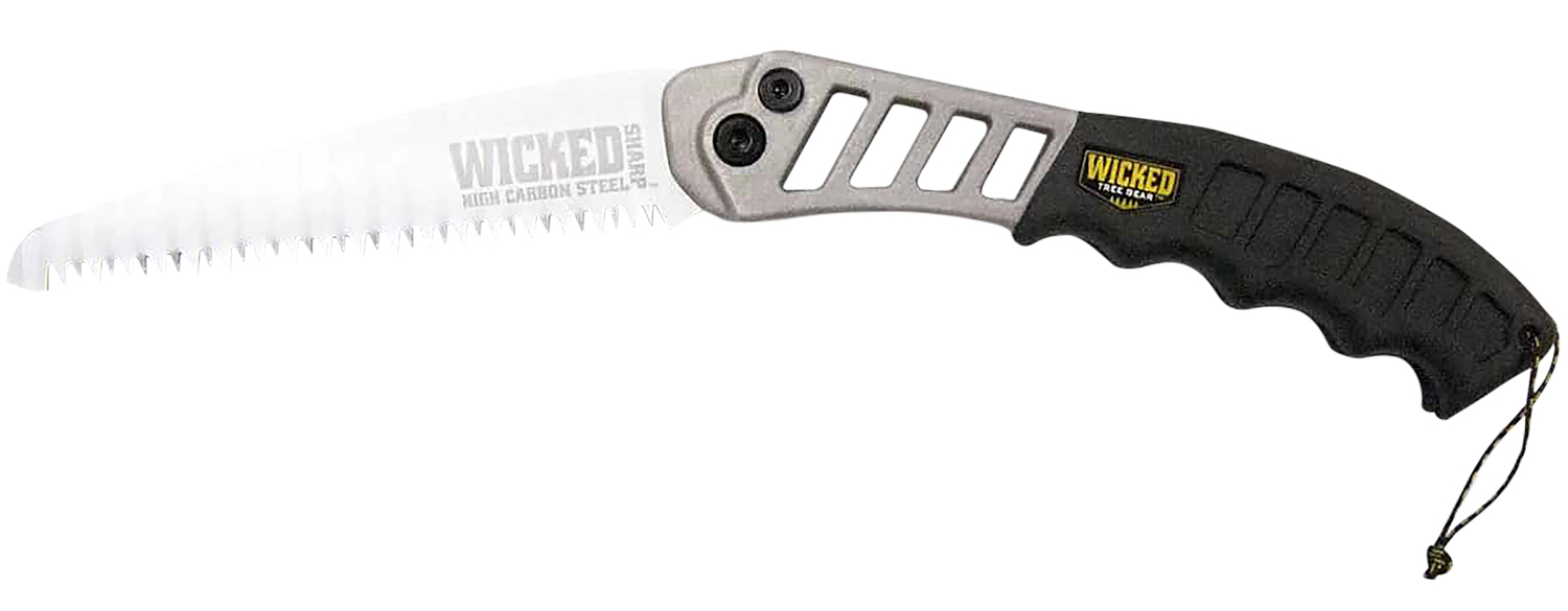 Wicked Tree Gear WTG001 Hand Saw Folding 7" High Carbon Steel Blade...