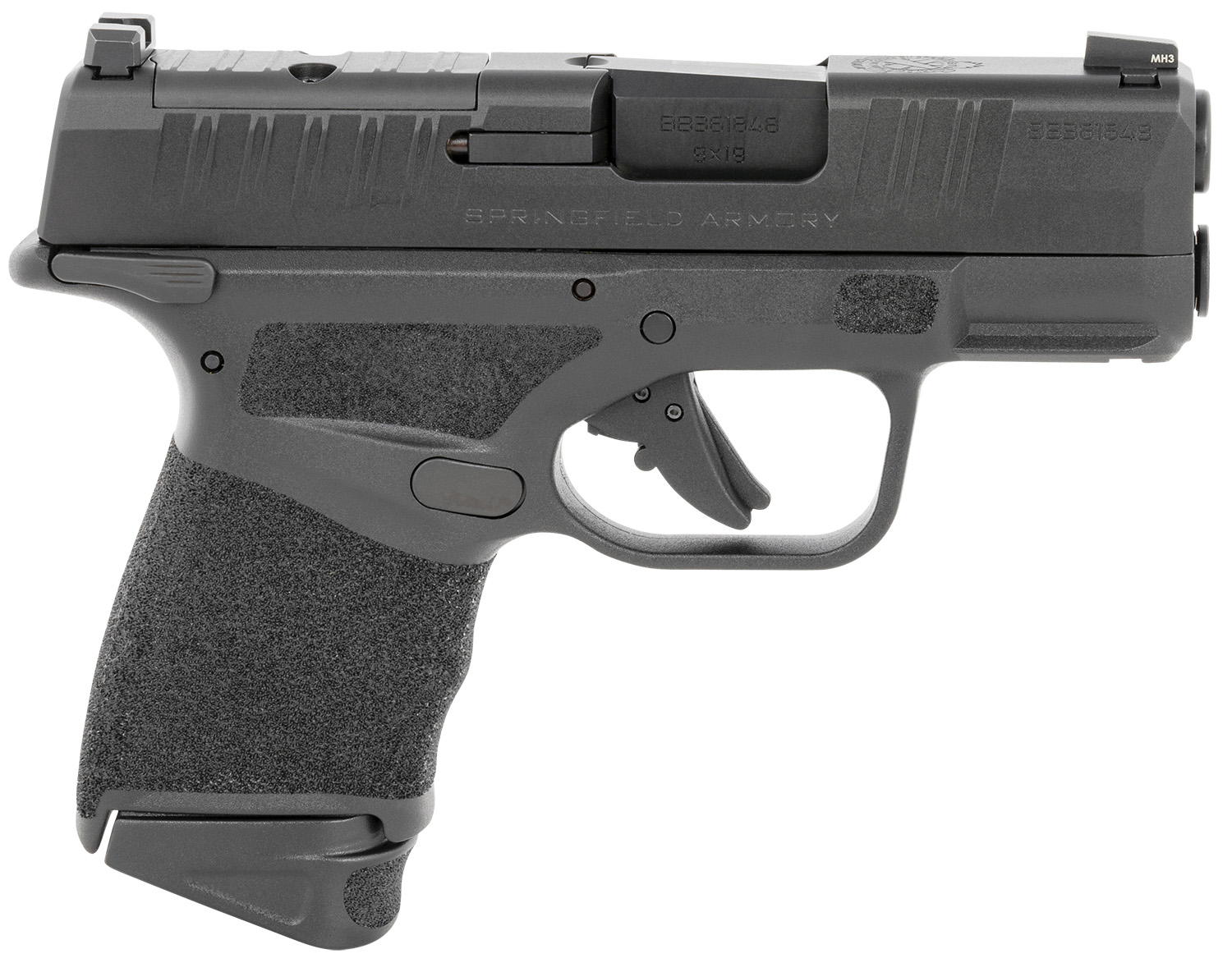 Springfield HC9319BOSPMSLC Hellcat 9mm 3" Black Optic Ready 2x10rd Mags - SPG - Best Price $518.32