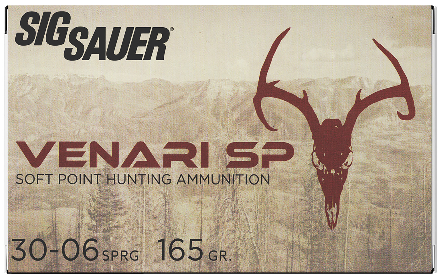 Sig Sauer Venari 30-06 Springfield 165 gr Soft Point Rifle Ammo