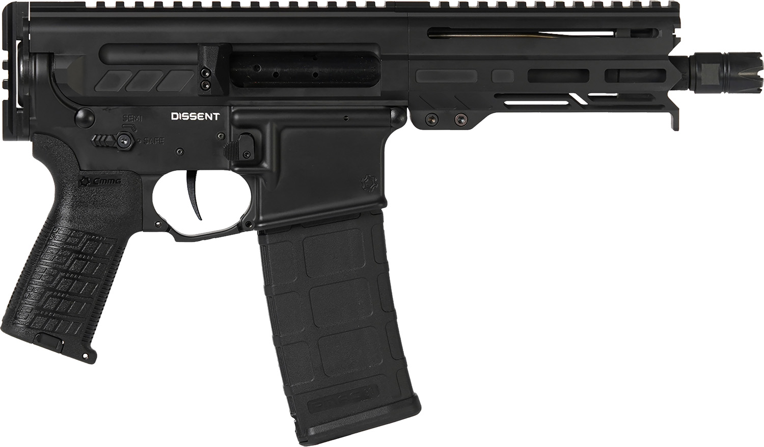 CMMG Dissent AR-15 Pistol Mk4 5.56 6.5" Armor Black