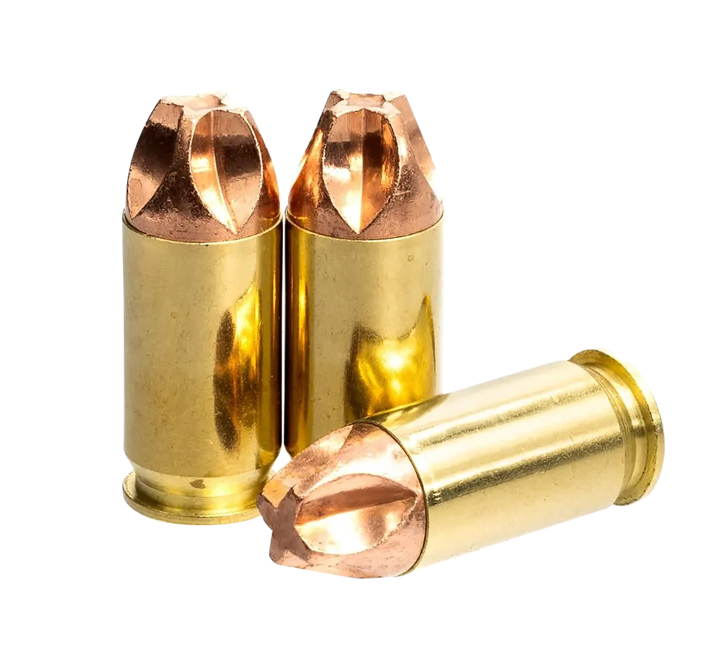 Lehigh Defense LA45135XD Xtreme Defense .45 ACP 135 Grain Monolithic Brass Cased Pistol Ammo - 20 Rounds