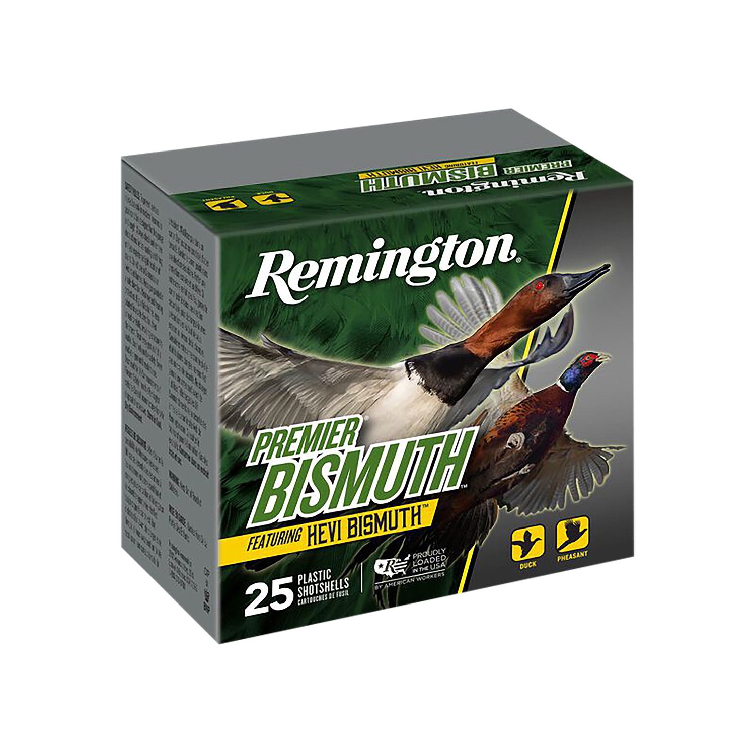 Remington R20505 12 Gauge 2.75 in #5 Bismuth 1.25 oz 1400 fps 25 Rounds