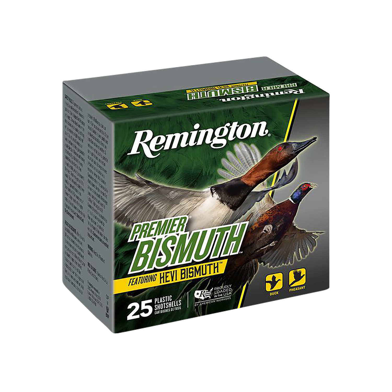 Remington Ammunition R20514 Premier Bismuth  410Gauge 3" 9/16oz 4Shot 25 Per Box/10 Case
