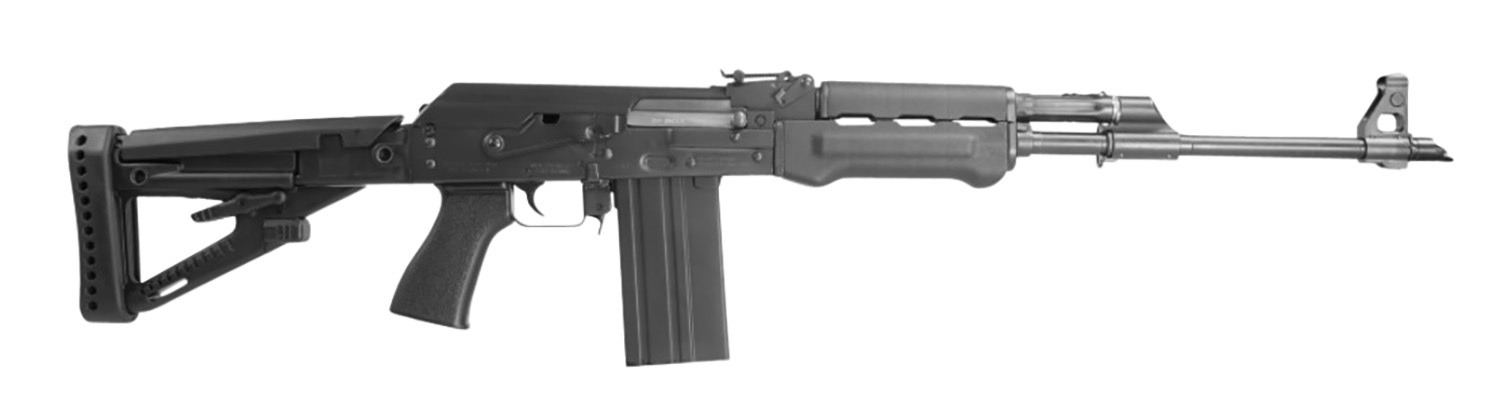 Zastava Arms Usa ZR77308BP PAP M77 308 Win/7.62x51mm 20+1 19.70" Black...-img-0