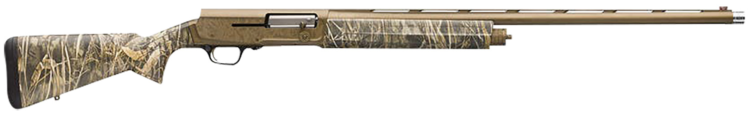 Browning 0119115004 A5 Wicked Wing 16 Gauge 3.5" 4, 2 3/4" Shells 28" Burnt Bronze Cerakote Barrel Realtree Max-7 Synthetic Stock