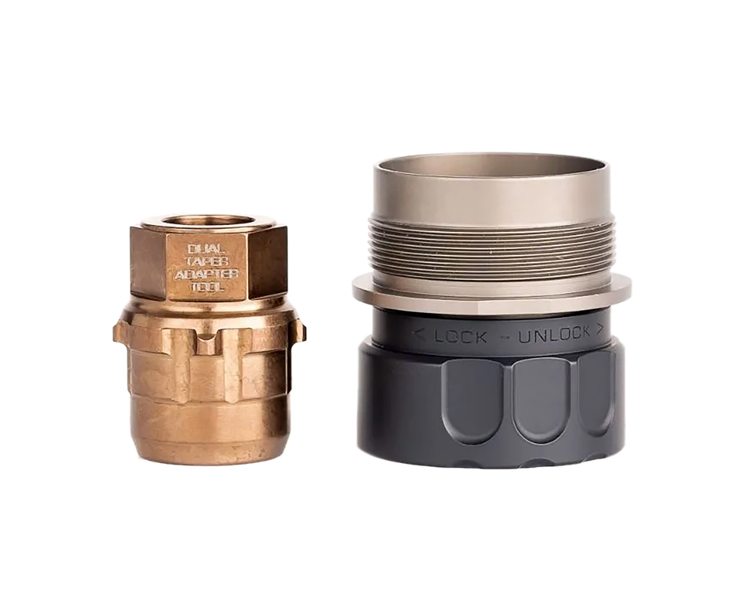 Rugged Suppressors RUM002 R.U.M  1-3/8"-24 tpi Titanium