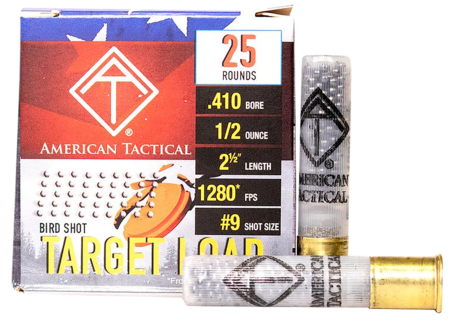 ATI ATIAC4109 Target Load  410Gauge 2.5 1/2oz 9Shot 25 Per Box/10 Case