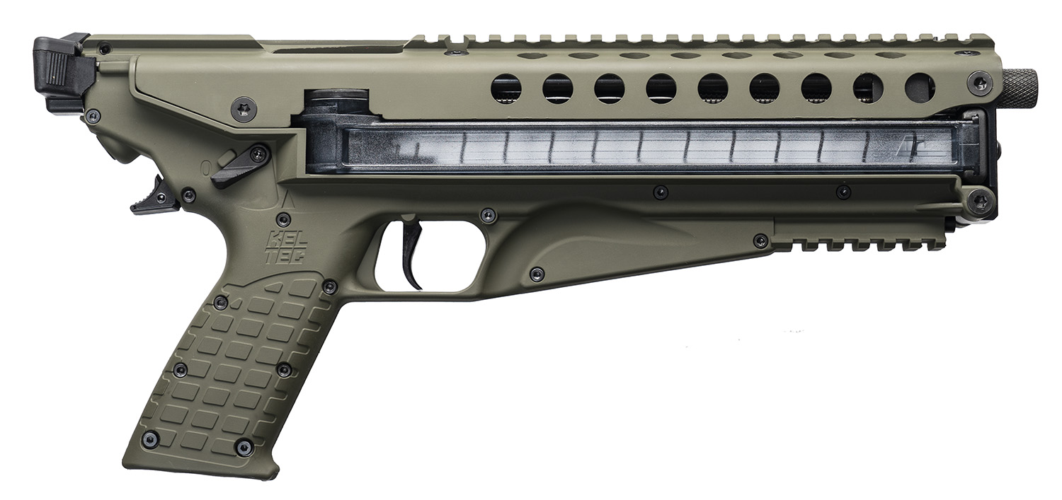 Kel-Tec P50GRN 5.7x28 Pistol 9.6" Barrel 50Rd Mag Green Finish