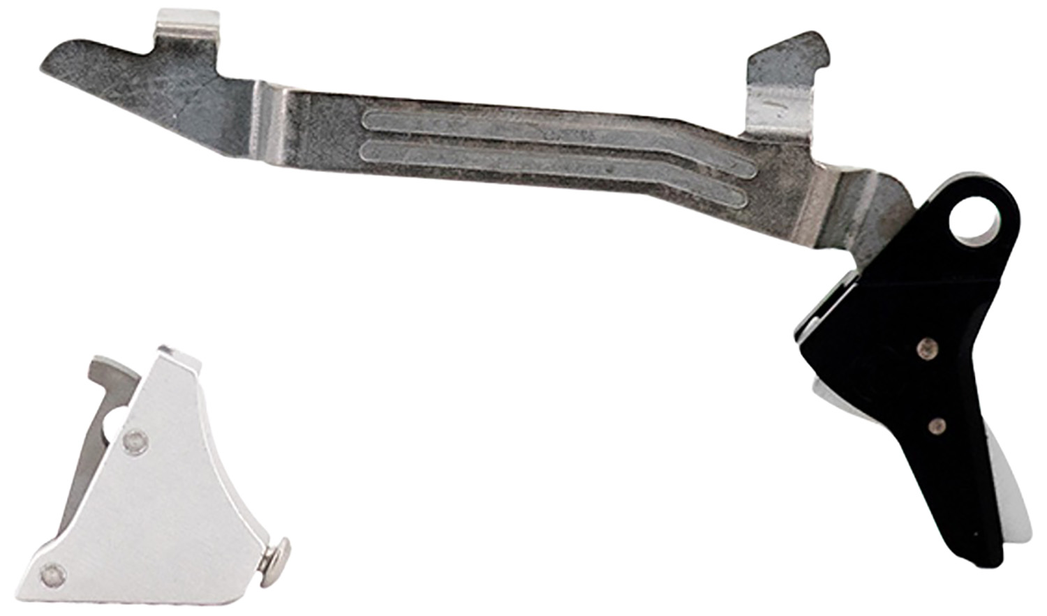 Timney Triggers Alpha Competition Silver Straight Trigger for Glock Gen5... - Timney Triggers - ALPHA