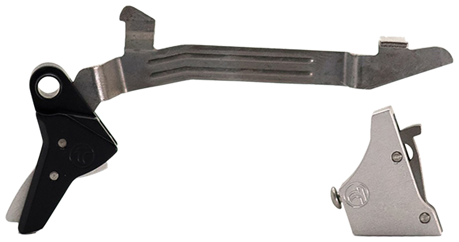 Timney Triggers Alpha Competition Silver Straight Trigger Compatible wit... - Timney Triggers - ALPHA