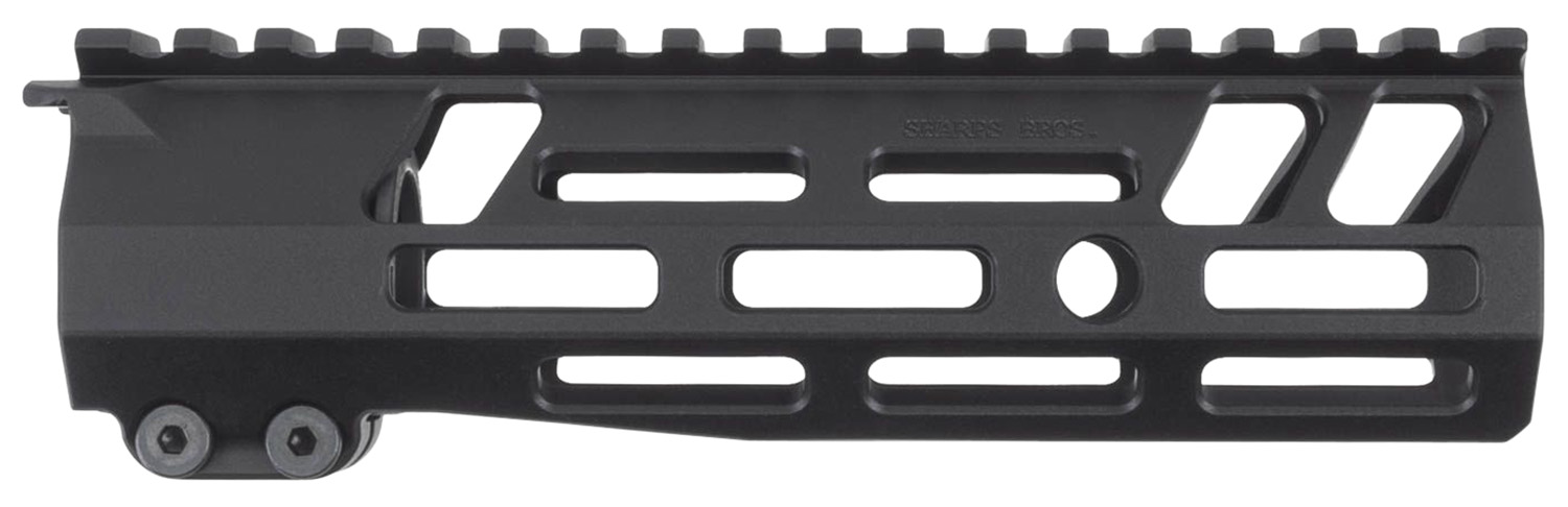 Sharps Bros SBHG08 Full Top  Rail 7 M-LOK Handguard, 6061-T6 Aluminum w/Anodized Finish,  Includes 4140 PH Steel Barrel Nut & Hardware
