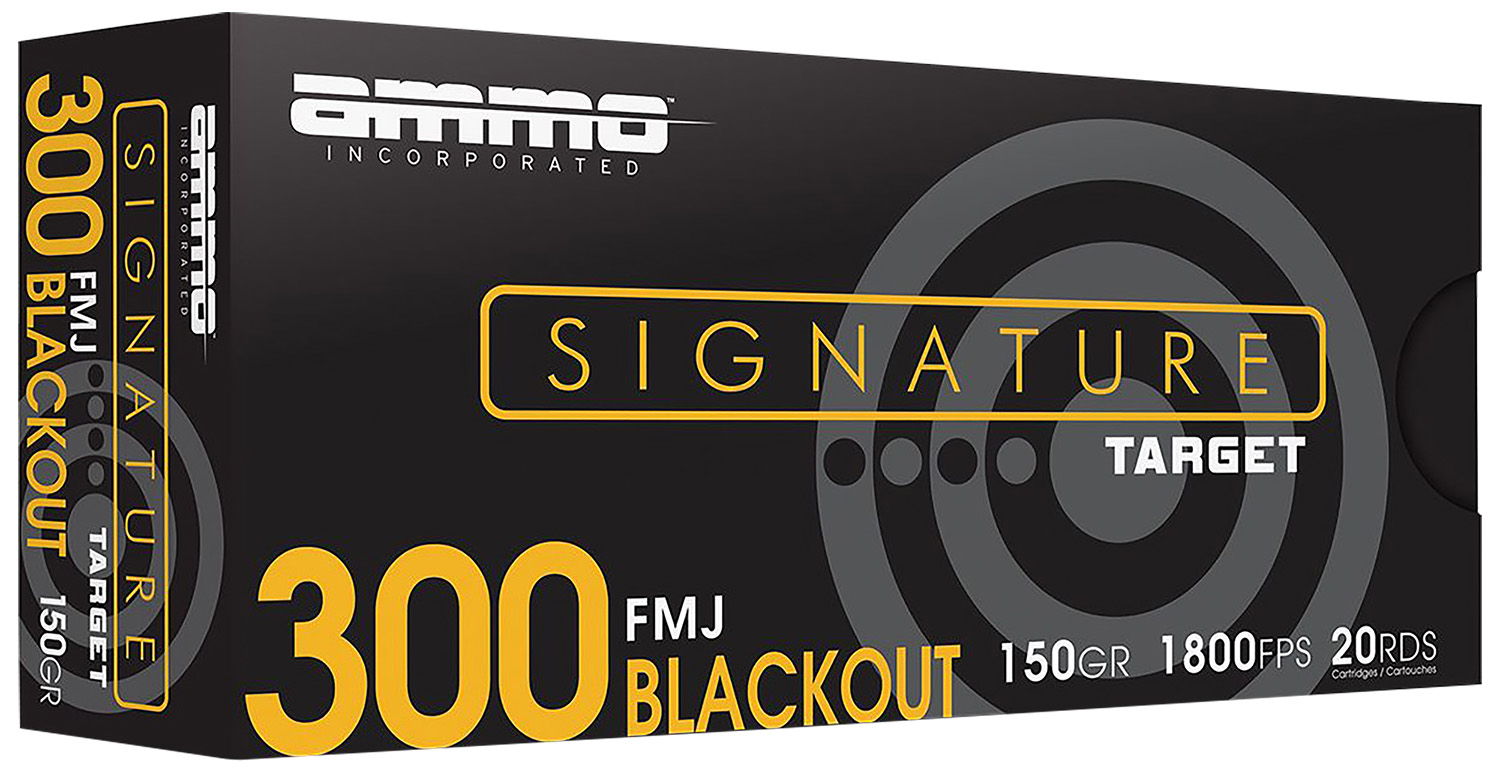 Ammo Inc. Signature .300 Blackout 150gr FMJ Rifle Ammo