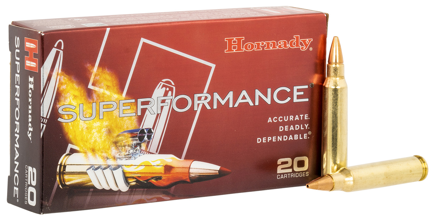 Hornady 83292 Superformance 223 Rem 50 Gr 3300 Fps Copper Alloy Expanding (CX) 20 Bx/10 Cs
