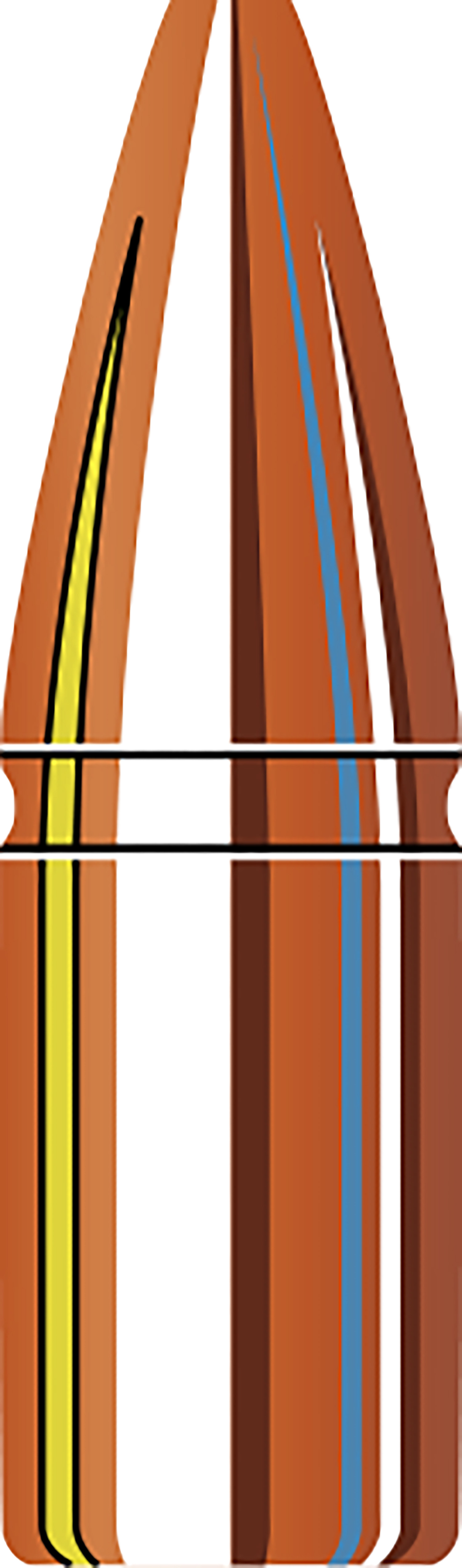 Hornady 22402 CX Varmint 22 Cal .224 50 gr Copper Solid