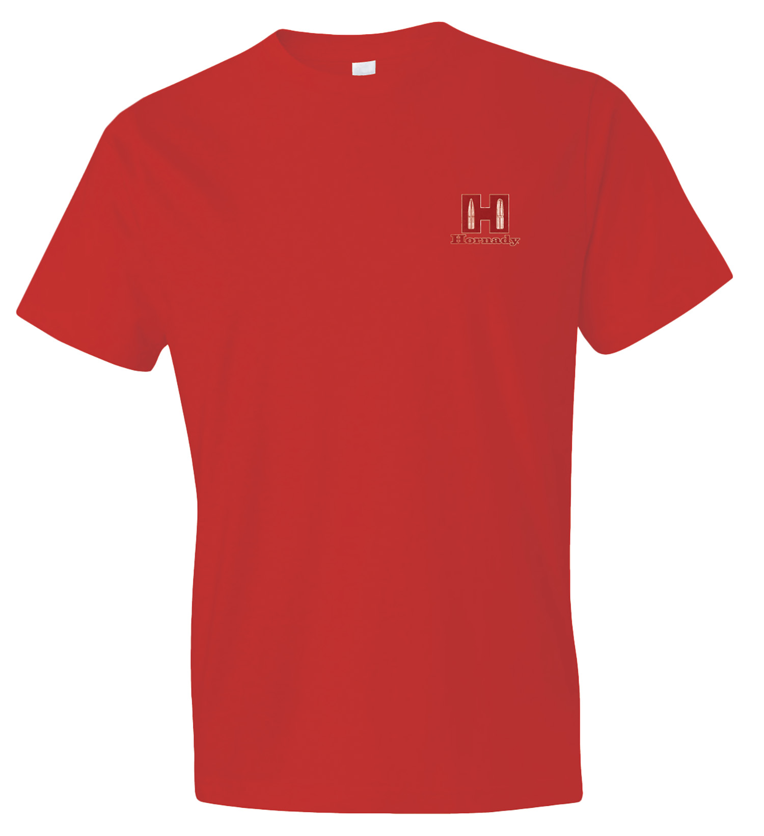 Hornady 99601XXXL Hornady T-Shirt Red Cotton Polyester Short Sleeve 3XL ...