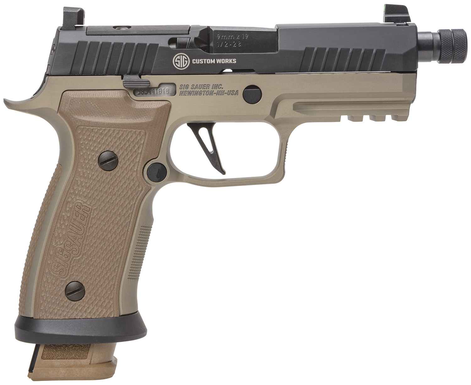 Sig Sauer 320AXGCA9CWCBTTBR2 P320 AXG Combat Limited Edition 9mm Luger...-img-0