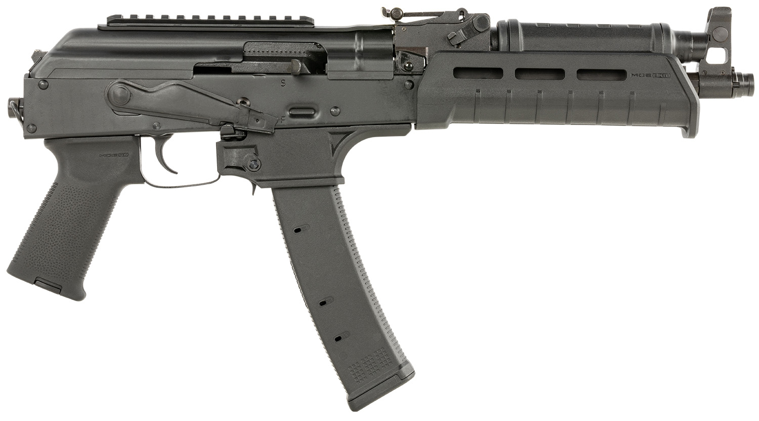 Century Draco 9S-M AK-47 Pistol - Black 9mm 11" Barrel 35rd Magpul HG7536-N