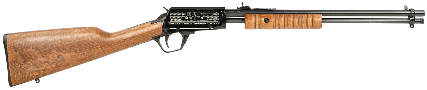 Rossi RP22181WDEN07 Gallery 22 LR 18" Pump Rifle, Wood Stock, 15+1 Rounds