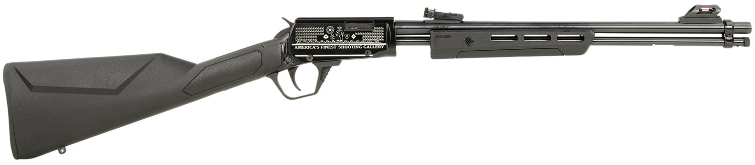 Rossi RP22181SYEN07 Gallery 22LR 18" Pump Rifle, 15+1, Black Engraved