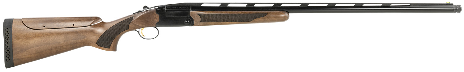 KIRSTTS12 Pointer Sport Tek 12 Gauge Trap Shotgun, 30" Blued, Walnut Stock