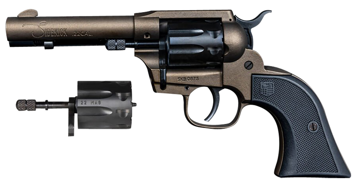 Diamondback Sidekick Revolver - Midnight Bronze Cerakote, 4.5" Barrel, 9rd - DIA - Best Price $260.00