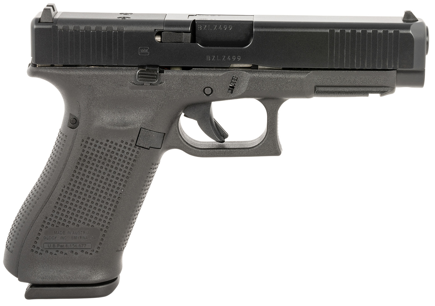 GLOCK 47 Gen5 MOS 9mm Pistol (17 Rounds, Optics Ready)