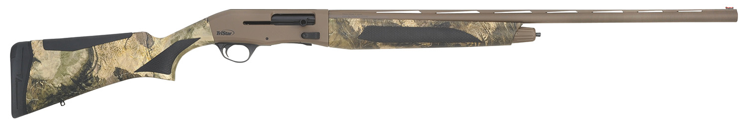 TriStar 24227 Viper G2 Pro 20 Gauge 3 5+1 28 Flat Dark Earth Barrel/Receiver, Mossy Oak Terra Bayou Stock, Oversized Controls, Includes 3 MobilChoke