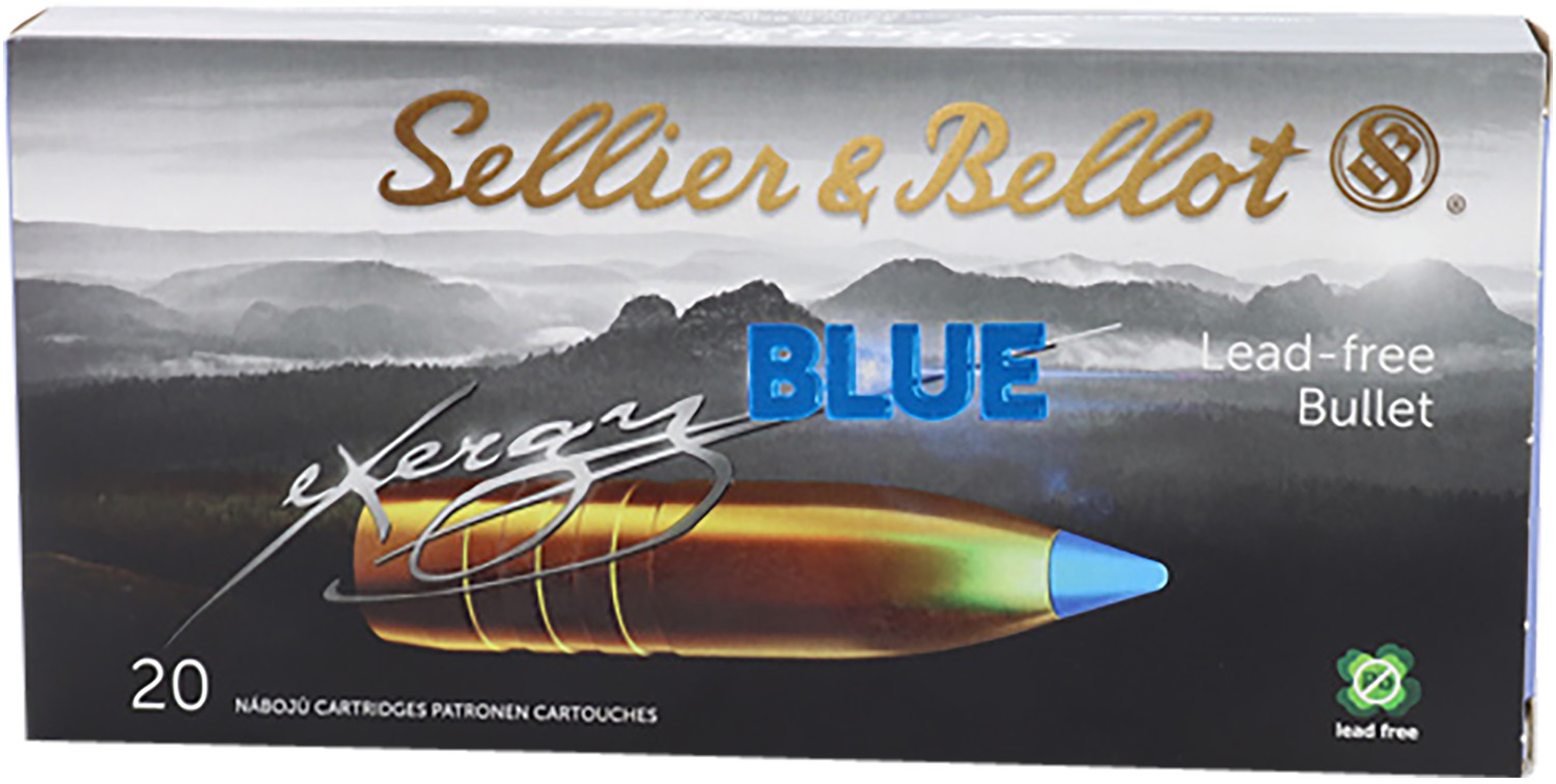 Sellier & Bellot SB308XB eXergy 308 Win 110gr TAC EX Blue 20/Box