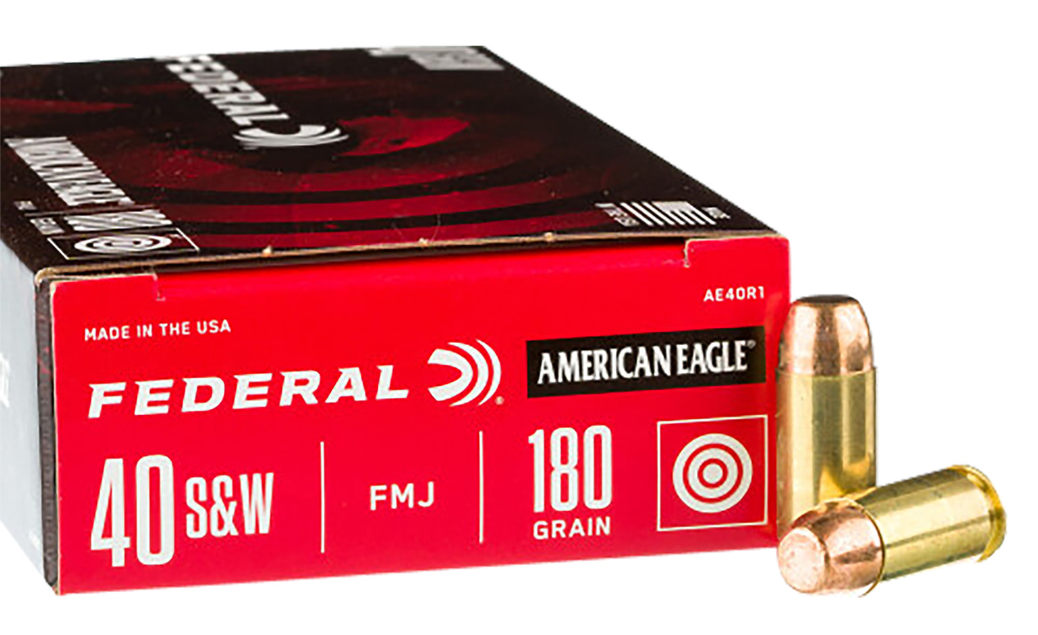 Federal C40180A400 Champion Training 40S&W 180gr Full Metal Jacket 400...