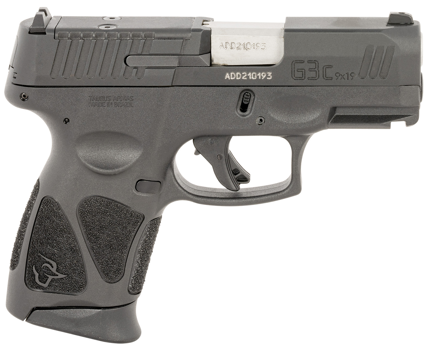TAURUS G3C 9mm 3.26in 2x10rd Black OR Semi-Auto Pistol 1-G3CP931-2x10
