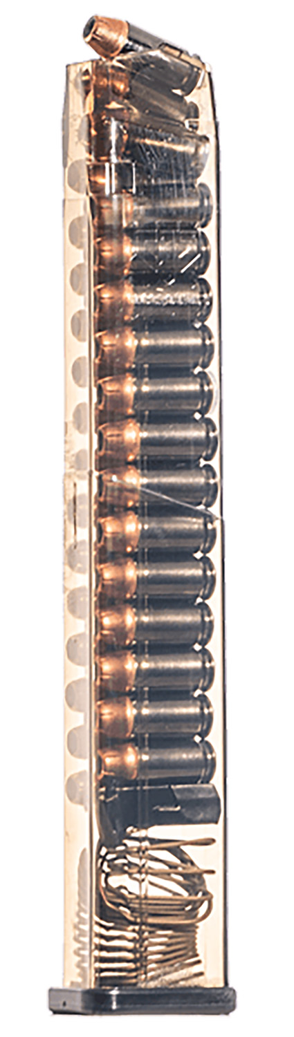 ETS Group SMKGLK2130 Pistol Mags  30rd Extended 45 ACP Compatible w/Glock 21/30/41 Smoke Polymer