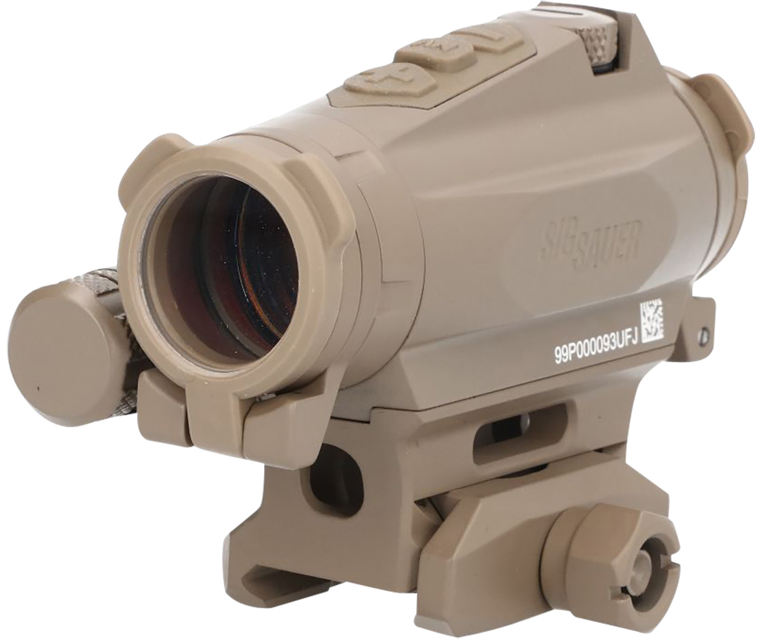 Sig Sauer Electro-Optics SOR44002 Romeo4XT-Pro Flat Dark Earth 1X20mm 2 MOA Red Ballistic Circle Dot Multi Reticle