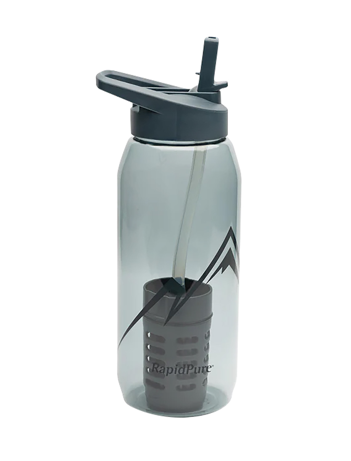 RapidPure 01600123 Purifier + Plastic Bottle 3.5 x 3.5 x 9.5, Includes Ultralight Straw