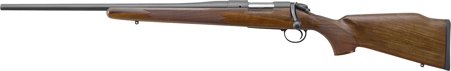Bergara Rifles B14S003L B-14 Timber 243 Win 4+1 22, Graphite Black Cerakote Barrel, Walnut Monte Carlo Stock Left Hand